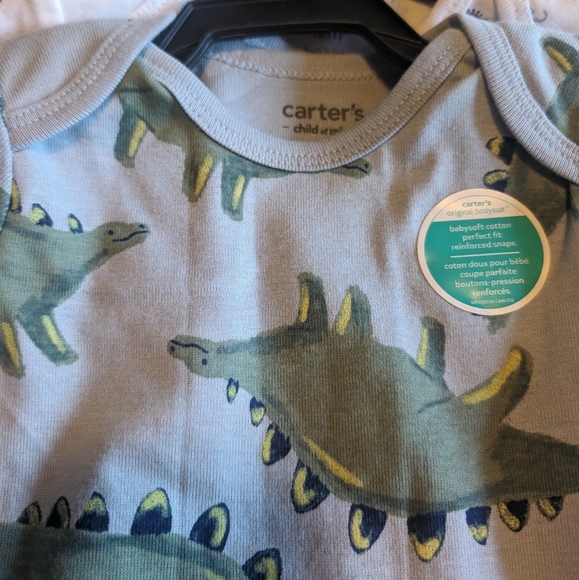 3x Dinosaur Onesies - Picture 3 of 4